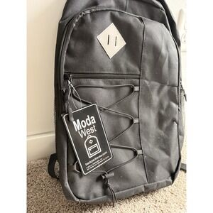 MODA WEST BACKPACK - Black - Large Lightweight New With Tags